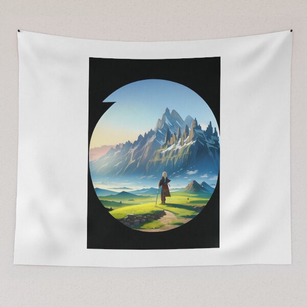 Item preview, Fantasy - Fantasy Landscape, Epic and Mysterious Quest Atmosphere designed and sold by AnimeShin.