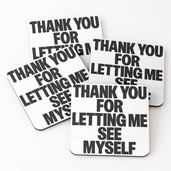 Item preview, Turnstile Thank You For Letting Me See Myself designed and sold by ZoeDVeltkamp.