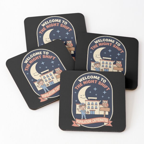 Item preview, Retro Nurse Shirt - Welcome To The Night Shift - Gift designed and sold by Harlo.co.