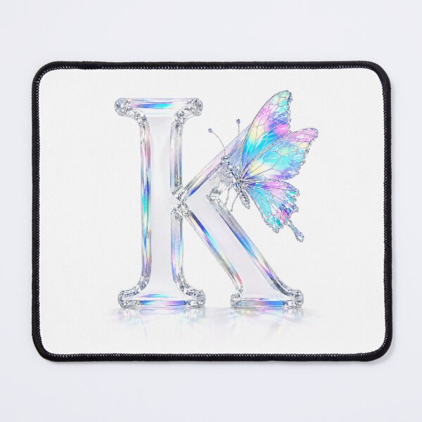 Item preview, Prismwing Crystal Grace Letter K designed and sold by BlissBlvdShop.