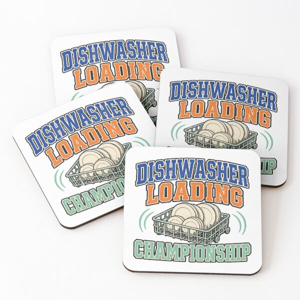 Item preview, Dishwasher Loading Championship Badge designed and sold by aihrgdesign.