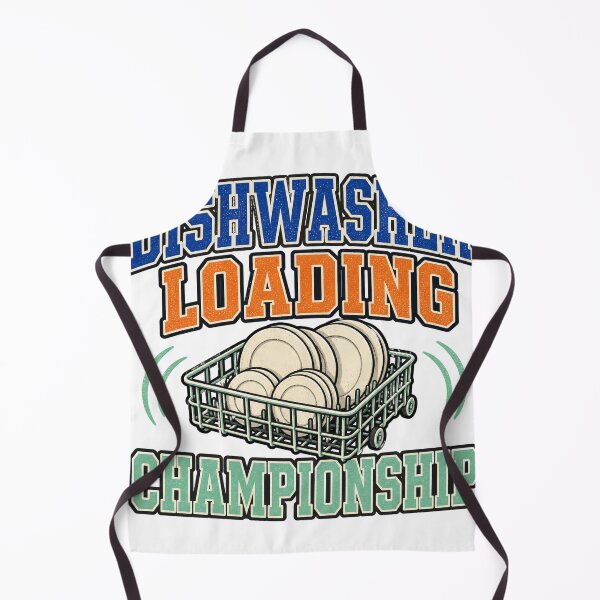 Item preview, Dishwasher Loading Championship Badge designed and sold by aihrgdesign.