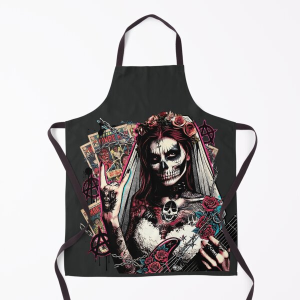 Item preview, Gothic Bride Skull Guitar Evil designed and sold by Voodoo Store Paranormal Collections.