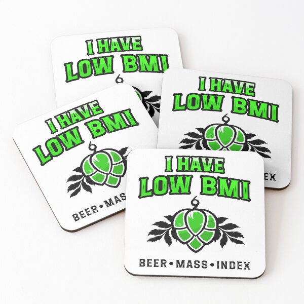 Item preview, I Have Low BMI Beer Mass Index Funny Beer Lover Gift designed and sold by chaaval.