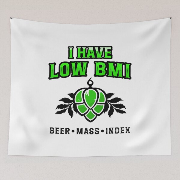 Item preview, I Have Low BMI Beer Mass Index Funny Beer Lover Gift designed and sold by chaaval.