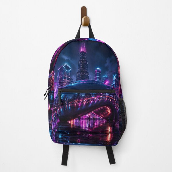 Item preview, Chicago 2150 | Windy City | Neon Atlas designed and sold by NSAstore.