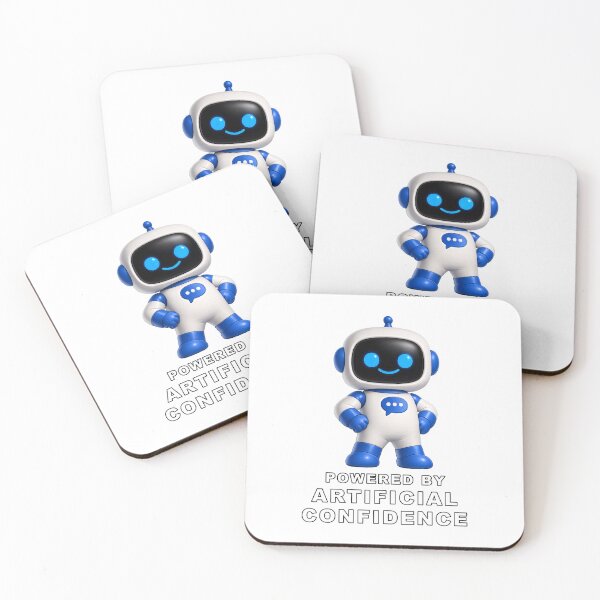 Item preview, Chatty SqueezBot Powered By Artificial Confidence designed and sold by BSCI Designs.