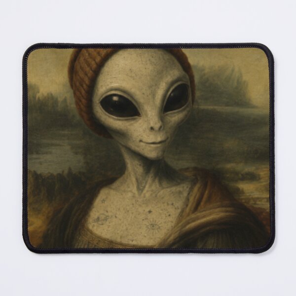 Item preview, Alien Mona Lisa Renaissance designed and sold by darametzgerart.