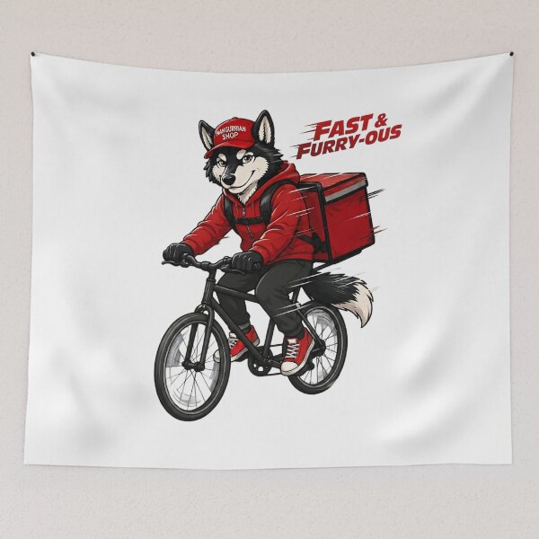 Item preview, Delivery Wolf designed and sold by Mangurrian Shop.
