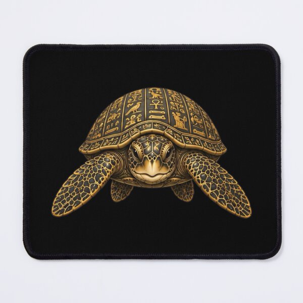 Item preview, Ancient Symbol Sea Turtle | Ocean Ancient Egypt Art Collection designed and sold by Zaru Art Studio.