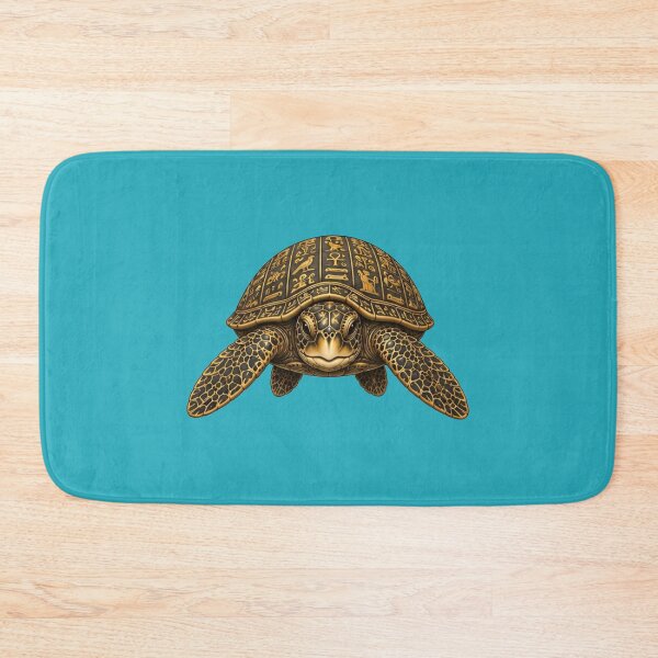 Item preview, Ancient Symbol Sea Turtle | Ocean Ancient Egypt Art Collection designed and sold by Zaru Art Studio.