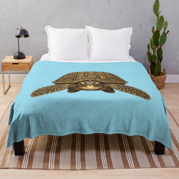 Item preview, Ancient Symbol Sea Turtle | Ocean Ancient Egypt Art Collection designed and sold by Zaru Art Studio.