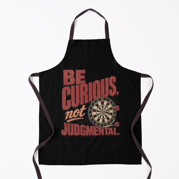 Item preview, Be curious, not judgmental, Retro style designed and sold by Olena Du.