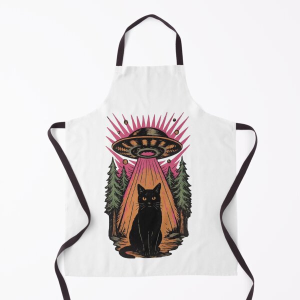 Item preview, Black Cat UFO Alien Abduction designed and sold by Gbriel3.
