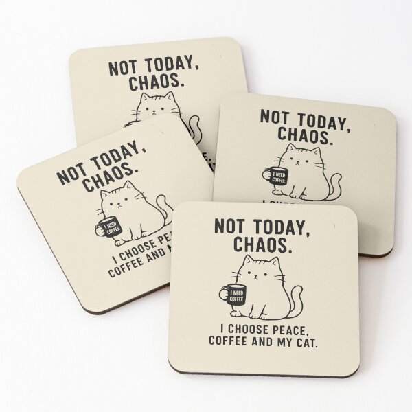 Item preview, Not Today Chaos designed and sold by SignumShop.