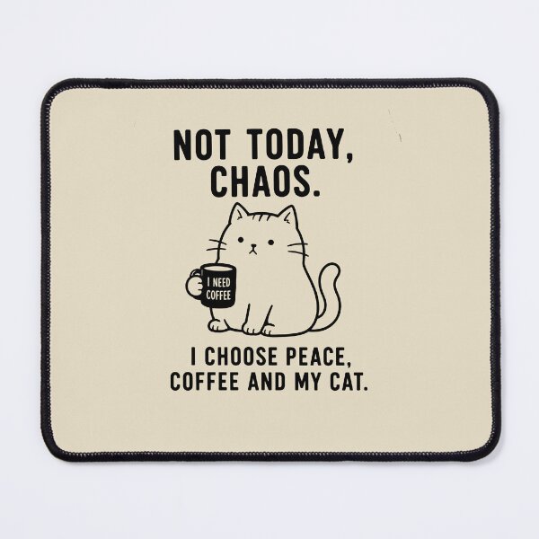 Item preview, Not Today Chaos designed and sold by SignumShop.