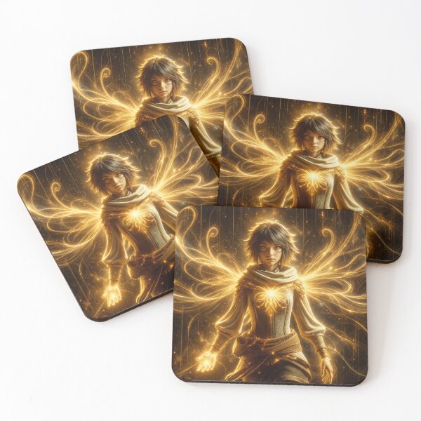 Item preview, Spirit Warrior: Golden Healing Light designed and sold by FriskyLemur.