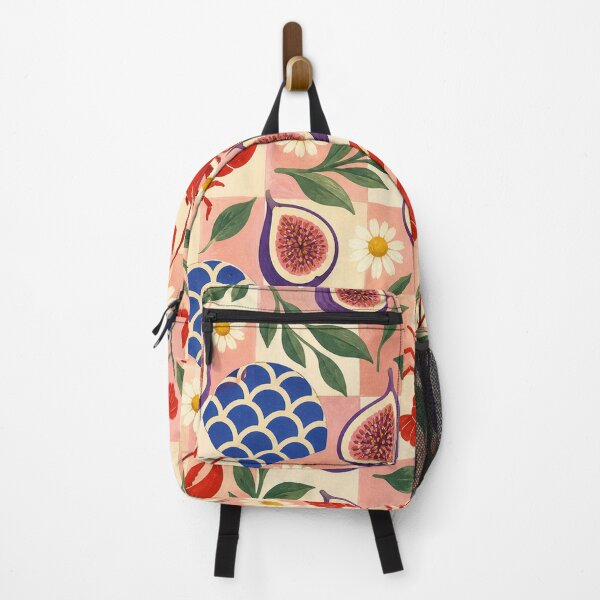 Item preview, Fig Lobster Checker Garden Pattern designed and sold by aihrgdesign.