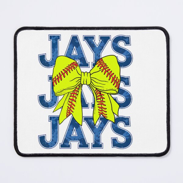 Item preview, Jays Softball Bow Sports Fan designed and sold by Roy & Tiffany.