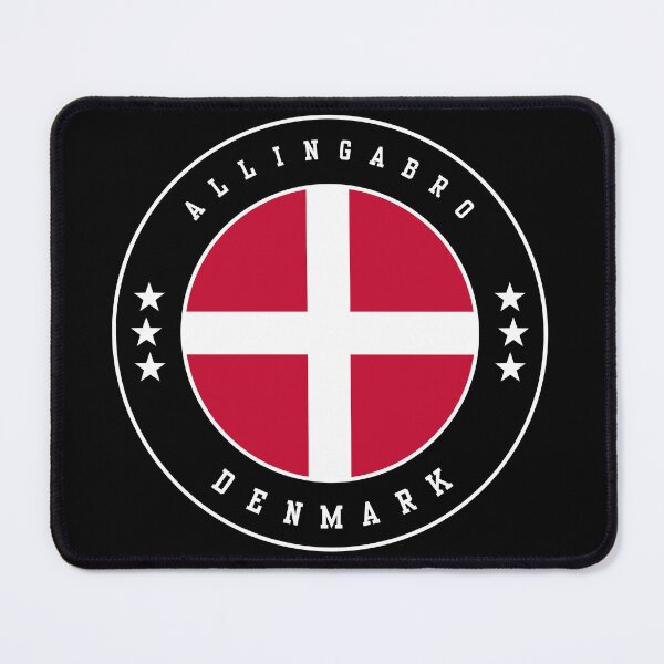 Item preview, Allingabro Denmark Dannebrog Flag Emblem Badge designed and sold by jeshands.