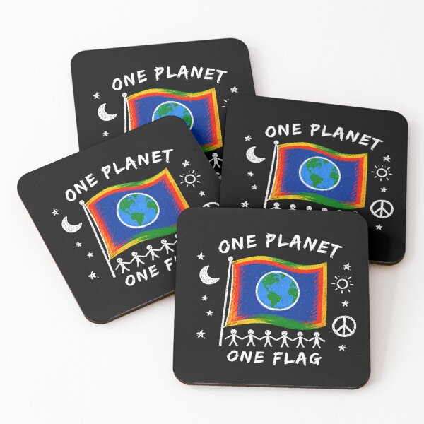 Item preview, One Planet One Flag designed and sold by FEBRICAST.