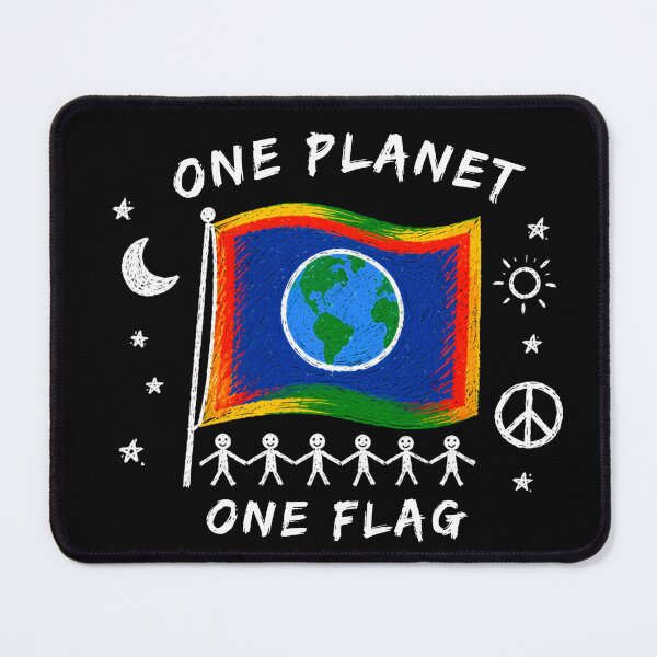 Item preview, One Planet One Flag designed and sold by FEBRICAST.