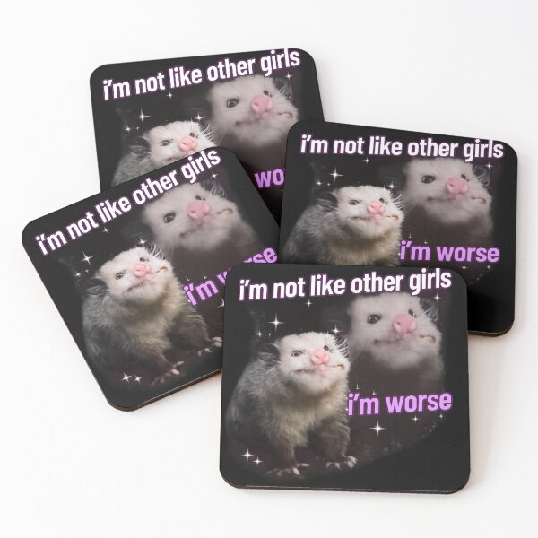 Item preview, im not like other girls im worse designed and sold by itswallcraft.