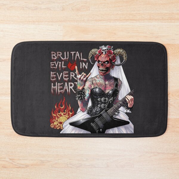 Item preview, Brutal Evil Bride Guitar Corset designed and sold by Voodoo Store Paranormal Collections.