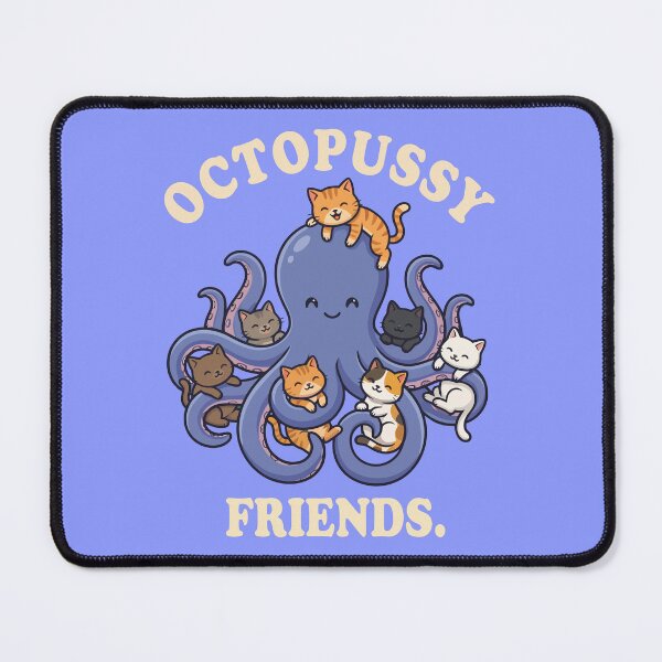 Item preview, Cute Octopus And Cats Marine Pet Humor designed and sold by Amir Faysal.