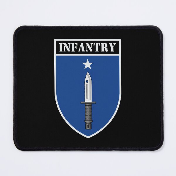 Item preview, M9 Bayonet Infantry Shield American Military Emblem designed and sold by MilitaryMart.
