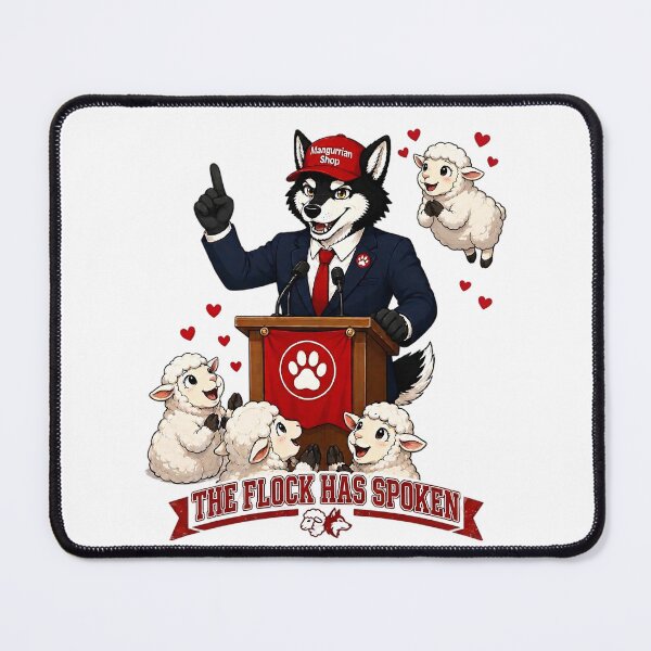 Item preview, The Flock Has Spoken designed and sold by Mangurrian Shop.