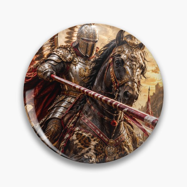 Item preview, Winged Hussar Charging into Battle designed and sold by RabeART.
