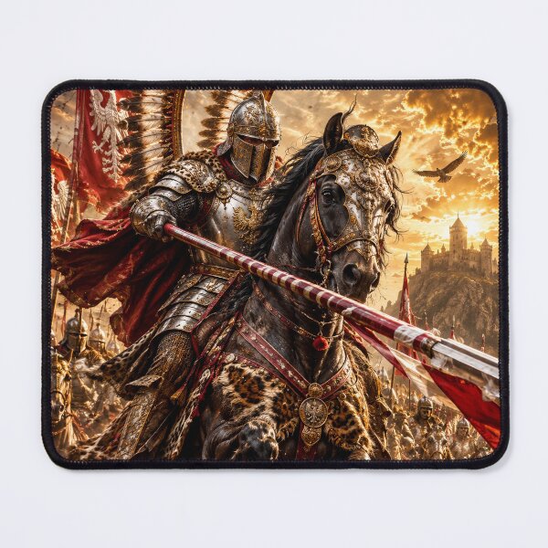 Item preview, Winged Hussar Charging into Battle designed and sold by RabeART.
