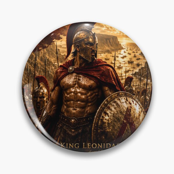 Artikelvorschau, König Leonidas und die 300 Spartaner entworfen und verkauft von RabeART.