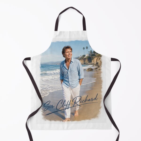 Item preview, Sir Cliff Richard taking a stroll down a sunny beach designed and sold by Legendary-Icons.