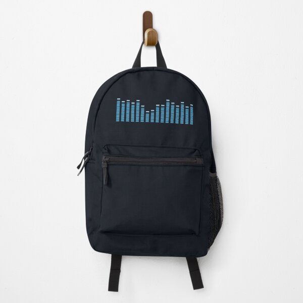 Item preview, Audio Graphic Equalizer Sound Spectrum Blue Digital Wave Music Art designed and sold by KiwiRider.
