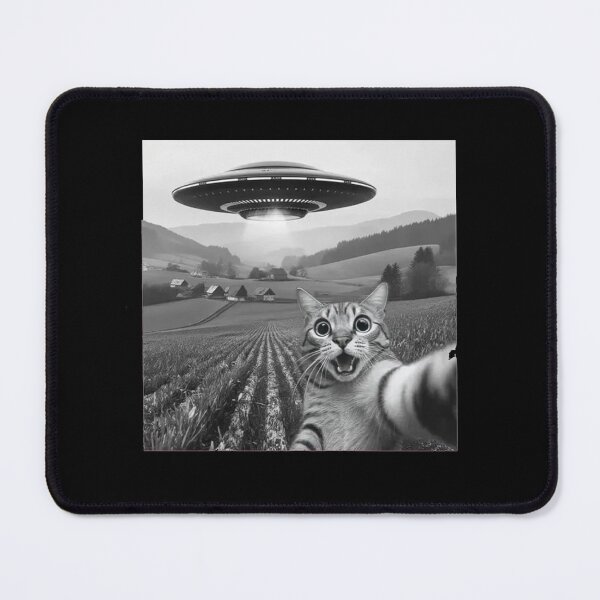 Item preview, Funny Cat selfie - UFO Alien designed and sold by Gbriel3.