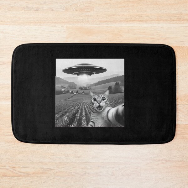 Item preview, Funny Cat selfie - UFO Alien  designed and sold by Gbriel3.