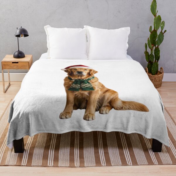 Item preview, Golden Retriever Christmas designed and sold by TodeNina.