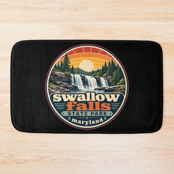 Item preview, Swallow Falls State Park Retro Maryland designed and sold by TomFrontierArt.