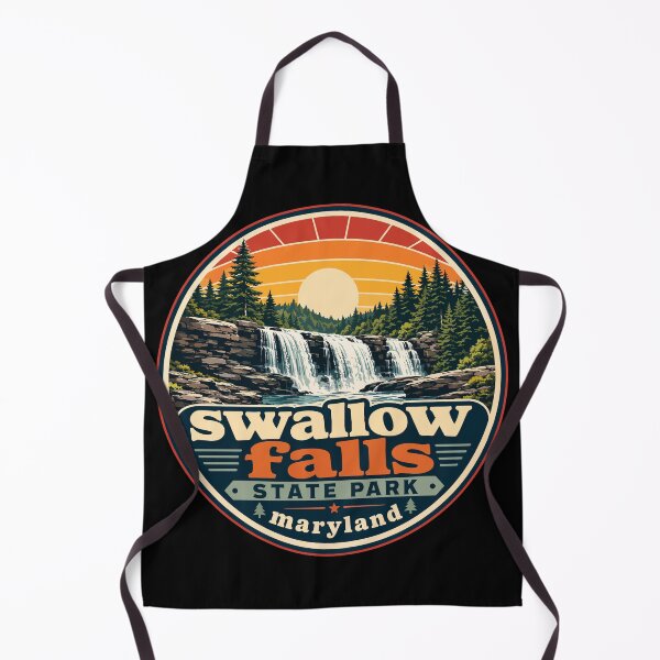 Item preview, Swallow Falls State Park Retro Maryland designed and sold by TomFrontierArt.