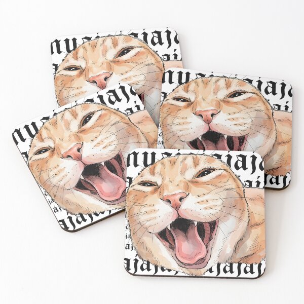 Item preview, Orange cat laughing meme designed and sold by Sommer Studio Designs.