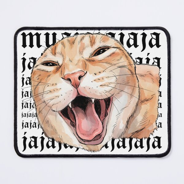 Item preview, Orange cat laughing meme designed and sold by Sommer Studio Designs.