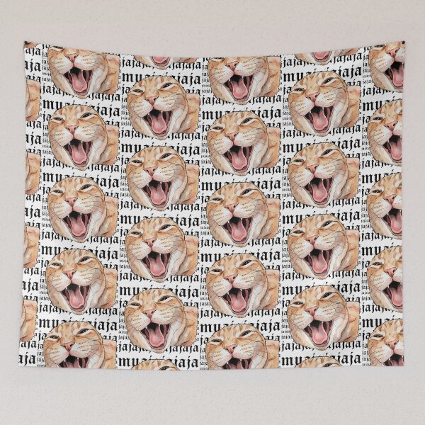 Item preview, Orange cat laughing meme designed and sold by Sommer Studio Designs.