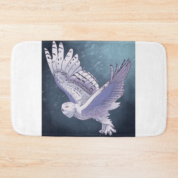 Item preview, Snowy Owl in Flight designed and sold by Black-OniOns.