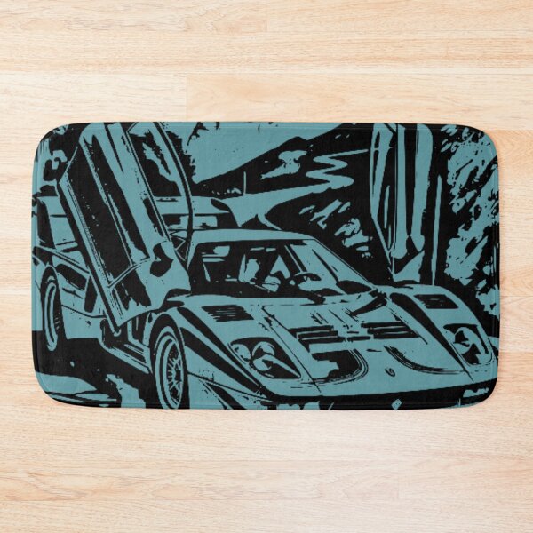 Item preview, Black and White Supercar Butterfly Doors Mountain Pass Art designed and sold by Nexus Space.