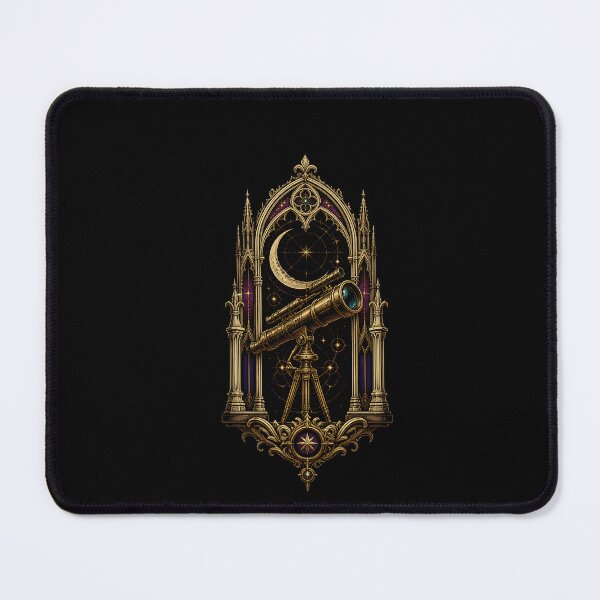 Item preview, Gothic Telescope Cathedral Astronomy Art designed and sold by BoyleDesignShop.