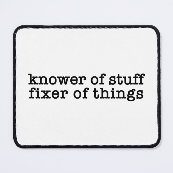 Item preview, Knower Of Stuff designed and sold by VFXguy.