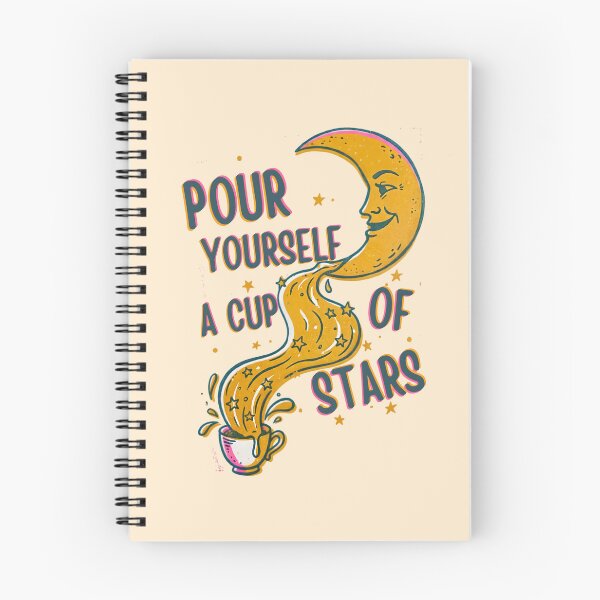 Item preview, Pour Yourself a Cup of Stars Cozy Art vintage Celestial Illustration designed and sold by DailyVines.