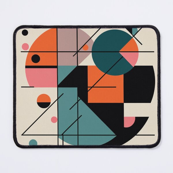 Item preview, Abstract Bauhaus Geometry Design | Modern Color Block Artwork | Minimalist Geometric Illustration designed and sold by semenol.